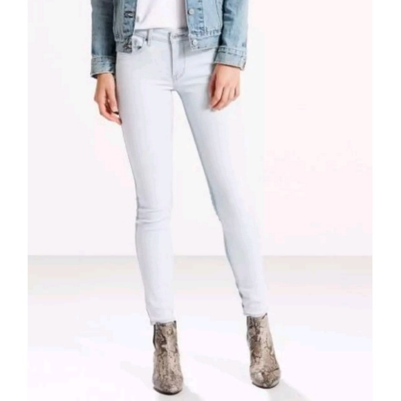 Levis 711 Skinny Levi's blue two tone 25 x 30 - Picture 5 of 6